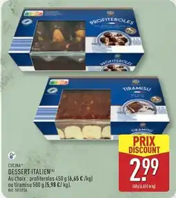 ALDI Cucina - dessert italien offre