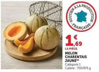 U Express Melon charentais jaune offre
