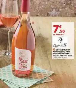 U Express Jura - côtes du aop rose du offre