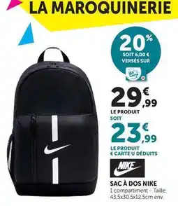 Hyper U Nike - sac a dos offre