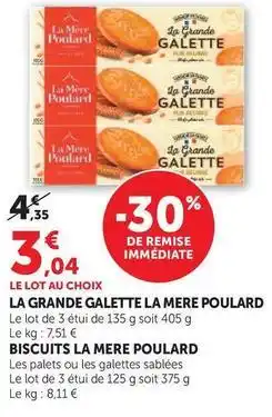Super U Ferrero rocher - la grande galette la mere poulard offre