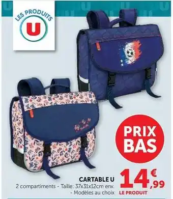 Hyper U U - cartable offre