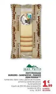 U Express Perrin - festi fromage burgers - sandwichs -paninis offre
