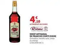 U Express Orange - sirop artisanal de franche comte offre