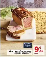 U Express Maison bolard - pâté en croûte bressan offre