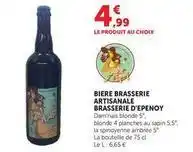 U Express Biere brasserie artisanale brasserie d'epenay offre