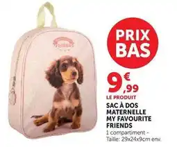 Hyper U My - sac à dos maternelle favourite friends offre