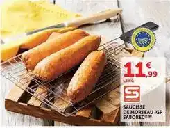 U Express Saucisse de morteau igp offre