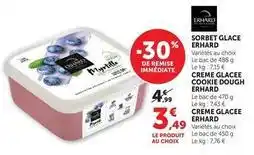 U Express Erhard - creme glacee cookie dough offre