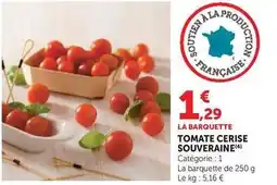 U Express Tomate cerise souveraine offre