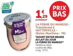 U Express Bleu blanc coeur - la ferme du manege- tranforme à hattenville offre