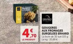 U Express Erhard - gougeres aux fromages surgelees offre
