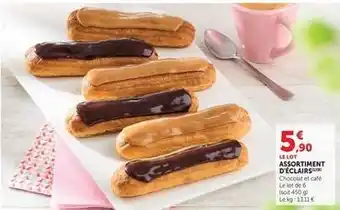Hyper U Assortiment d'eclairs offre