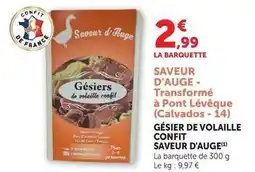 U Express Saveur d'auge offre
