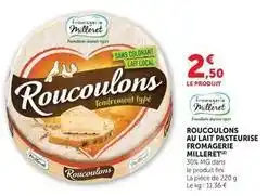 U Express Roucoulons - roucoulons au lait pasteurise fromagerie offre