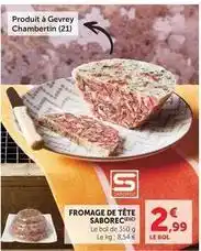 U Express Fromage de tête offre