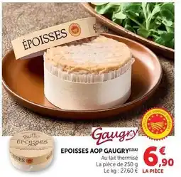 U Express Gaugry - epoisses aop offre
