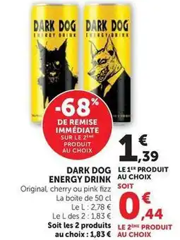 U Express Dark dog offre