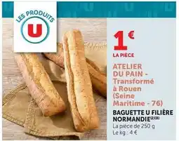 U Express U - baquette filière normandie offre