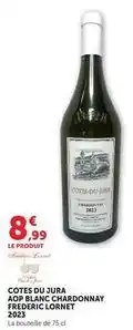 U Express Jura - cotes du aop blanc chardonnay frederic offre