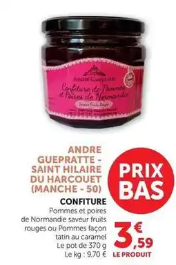 U Express André guépratte - confiture offre