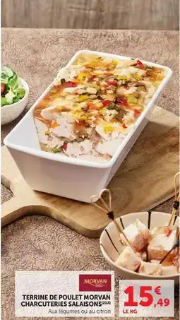 U Express Terrine de poulet morvan charcuteries salaisons offre