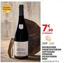 U Express Domaine de rochebin - bourgogne passeotoutgrain aop rouge offre