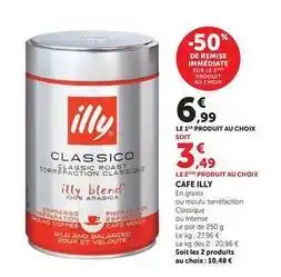 Hyper U Illy - cafe offre