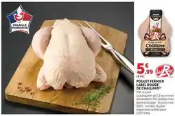 U Express Label rouge - poulet fermier de chaulans offre