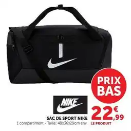 Hyper U Nike - sac de sport offre