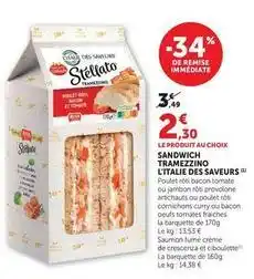 U Express Sandwich tramezzino offre