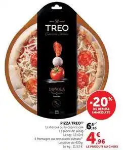 Hyper U Treo - pizza offre