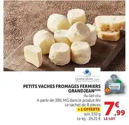 U Express Grandjean - petits vaches fromages fermiers offre