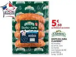 U Express Clavière - diots du jura offre