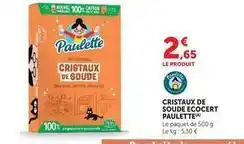 U Express Paulette - cristaux de soude ecocert offre