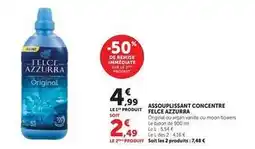 Hyper U Assouplissant concentre offre