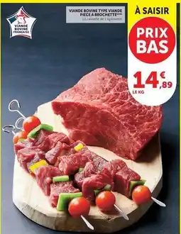 Hyper U Viande bovine t9t viande pecca offre