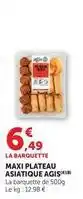 U Express Maxi plateau asiatique agis offre