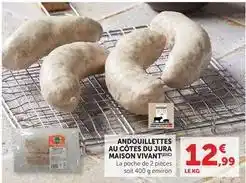 U Express Jura - andouillettes au côtes du maison vivant offre