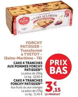 U Express Forchy - patissier offre