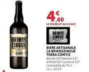 U Express Biere artisanale la brindezingue offre