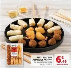 Hyper U Agis - maxi plateau asiatique offre