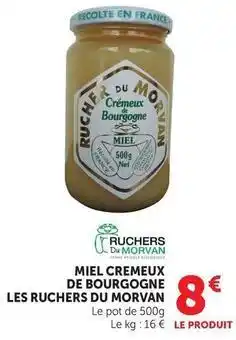 U Express Miel cremeux de bourgogne offre
