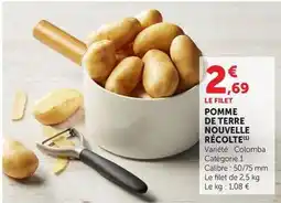 U Express Pomme de terre nouvelle recolte offre