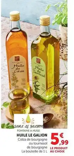 U Express Huile le galion offre