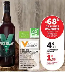 U Express Biere bio offre