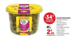 U Express Croc frais - olives offre