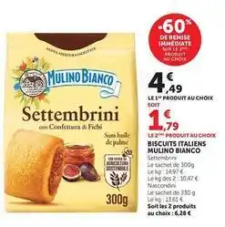 U Express Mulino bianco - biscuits italiens offre