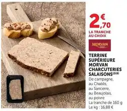 U Express Terrine supérieure morvan charcuteries salaisons offre