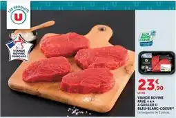U Express U - viande bovine pavé, a griller bleu-blanc-coeur offre